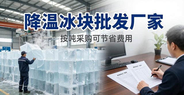 杭州降温冰块批发厂家 良臣制冰厂直供