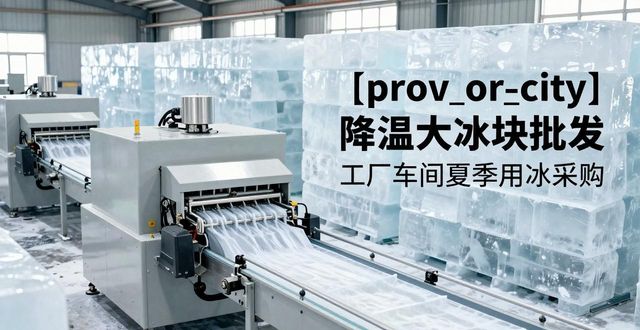 杭州降温大冰块批发 工厂车间夏季用冰采购