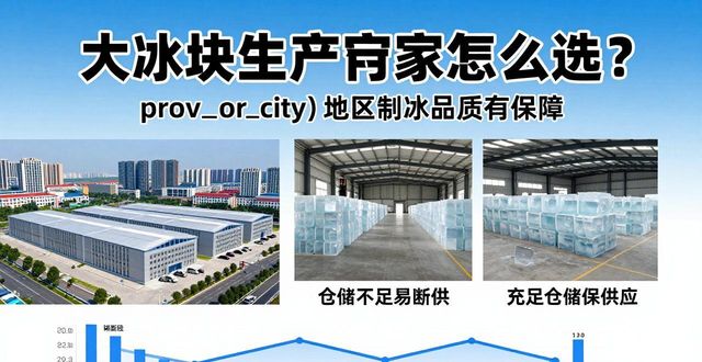 大冰块生产厂家怎么选？杭州地区制冰品质有保障