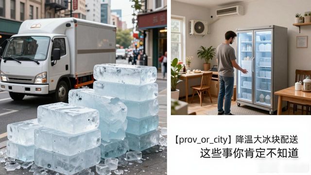 杭州降温大冰块配送 这些事你肯定不知道