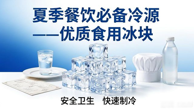 餐饮食用冰块供应商选择_食用冰块与普通冰块区别_杭州食用冰块销售
