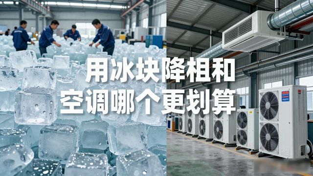 杭州夏季车间降温大冰块，工厂防暑新选择